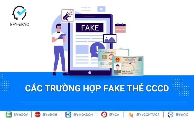 Các trường hợp fake thẻ CCCD