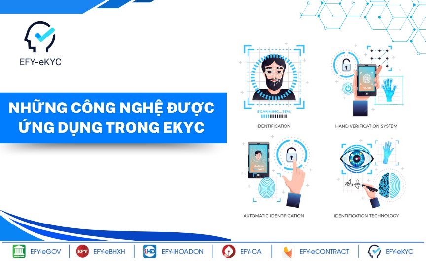 Những công nghệ được ứng dụng trong eKYC